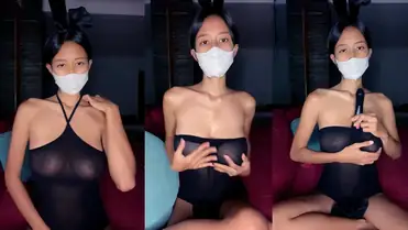 Jenna Pakai Kostum Bunny Transparan Pamer Toket poster